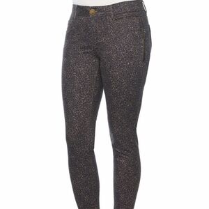 Democracy "Ab" solution Leopard Print‎ Demin Jeans Jeggings plus size 20W New